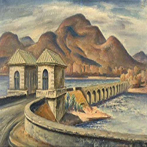 Ashokan Reservoir : Charles Rosen : 1934 : Archival Quality Art Print