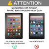 3 Pack Screen Protector for All-New Fire HD 8/HD8 Plus/Fire HD 8 Kids/Fire HD 8 Kids Pro Tablet (14th&12th &10th Generation, 2024&2022&2020 Released),Tempered Glass 9H Hardness Anti Scratch Clear, 8-inch view 2