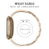 DKEnjoy Stainless Steel Replacement Strap Accessories Bracelet Adjustable Watch Band Wristbands Compatible for Fitbit Versa 3 Smartwatch (Champagne) view 4