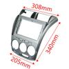 10.1 inch Car Radio Fascia Frame for Honda 2008 DVD GPS Navi Player Panel Dash Kit Installation Stereo Frame Trim Bezel view 4