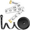 iBayam 2 Pack Tape Measure Measuring Tape for Body Fabric Sewing 60"/150cm view 1