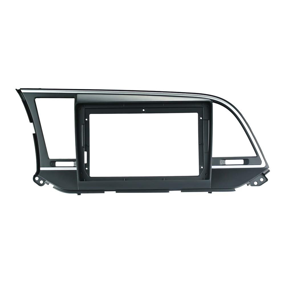 9 inch Car Radio Fascia Frame for Hyundai Elantra 2016-2018 DVD GPS Navi Player Panel Dash Kit Installation Stereo Frame Trim Bezel