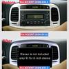 9 inch Car Radio Fascia Frame for Hyundai Accent 2006-2011 DVD GPS Navi Player Panel Dash Kit Installation Stereo Frame Trim Bezel view 2