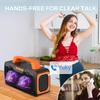 BUGANI Bluetooth Speakers, 80W Powerful Portable Wireless Speaker IPX7 Waterproof, Outdoor Loud Speaker with Handle 24H Playtime, Support Microphone AUX USB Suitable for Party, Pool, Singing view 4