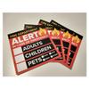 4 Pack - 3" Emergency Alert People and Pet Finder Sticker/Decal - Adults, Children and Pets - Fire Department and Rescue Safety Alert Decal for Window and Door Application view 3