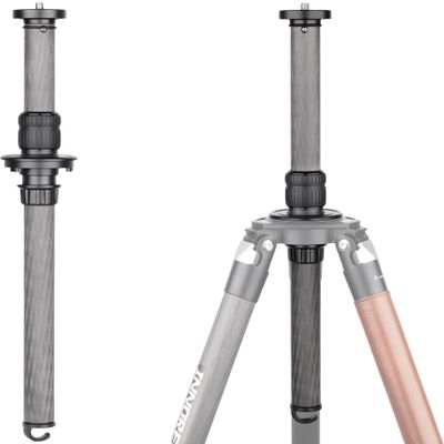 Tripod Center Column-INNOREL ER31C, 10 Layers Carbon Fiber 1.2in/31mm Tube Mid-Column Professional Extension Rod Only Suit Heavy Duty Tripod of ST344C for Digital DSLR Camcorder Camera Shooting