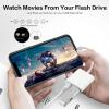 SUNTRSI USB Camera Adapter with Charging Port, Portable USB Female OTG Adapter Suitable for iPhone iPad, Plug and Play USB Adapter for iPad Support Card Reader view 3