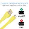 Saipomor Replacement UE Boom2 Charging Cable Compatible with Logitech Ultimate Ears Power Up Charging Dock, UE Boom 3, MEGABOOM 3, Blast, MEGABLAST, Wonderboom, Miniboom, UE Roll2 Speakers(Yellow) view 2
