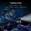 Zerodis IPX8 18000LM 500M Flashlight, Underwater Diving Lighting Lamp Light Handheld Video Photography Torch with Handle Bracket view 3