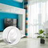 Jetec 12 Pcs/6 Sets Magnetic Curtain Weights No Sew Shower Curtain Magnets White Plastic Shower Curtains Liner Clips for Light Curtains Tablecloth Liner view 4