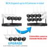 16CH 3MP/1080P/960P Network Video Recorder for Hiseeu Wireless Security Camera Systems, Without Hard Drive, Up to 6TB Internal Hard Drive, Work with Hiseeu 3MP/5MP Wireless Camera view 4