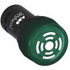 Compact Green LED Buzzer; 22mm Cutout; IP66; IP67; IP69K; Round; 24V ac/dc; 48 mA, CB1-600G view 1