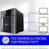 BUFFALO TeraStation 3420DN 4-Bay SMB 16TB (4x4TB) Desktop NAS w/Hard Drives Included Network Attached Storage view 4