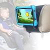 TFY Car Headrest Mount for 7-10 inch Fire, Fire HD, Kids Edition Tablets, Angle Adjustable Holder with Silicon Holding Net view 1