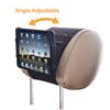 TFY Car Headrest Mount for 7-10 inch Fire, Fire HD, Kids Edition Tablets, Angle Adjustable Holder with Silicon Holding Net view 4