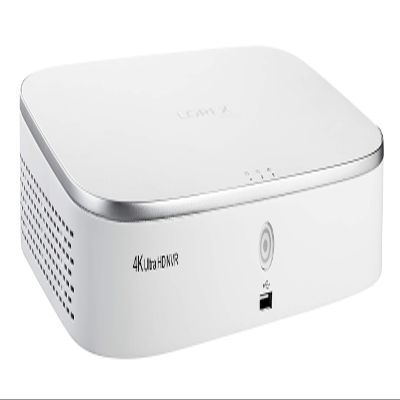Lorex 4K Ultra HD 8-Channel Fusion Series PoE Network Video Recorder with 2TB Storage, Smart Motion Detection and Smart Home Compatibility