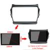 9 inch Car Radio Fascia Frame for Hyundai IX45 Santa FE 2015-2018 DVD GPS Navi Player Panel Dash Kit Installation Stereo Frame Trim Bezel view 4