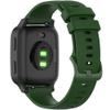 Compatible with Garmin Venu Sq Bands for Women Men, 20mm Quick Release Silicone Replacement Band Wristbands Straps Bracelet Fit for Garmin Vivoactive 3 Music, Forerunner 245 645 (Army Green) view 3