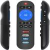New Replace Remote Compatible with All Hisense Roku TV, Universal for Hisense Smart Built-in Roku TV Remote Control Replacement HU-RCRUS-20 Remote view 2