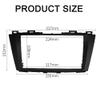 9 inch Car Radio Fascia Frame for Mazda 5 2011~2013 DVD GPS Navi Player Panel Dash Kit Installation Stereo Frame Trim Bezel view 3