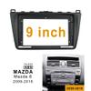9 inch Car Radio Fascia Frame for Mazda 6 2009-2018 DVD GPS Navi Player Panel Dash Kit Installation Stereo Frame Trim Bezel view 2