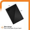 2TB My Passport Portable External Hard Drive, Black - WDBYVG0020BBK-WESN view 3
