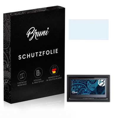 Bruni Screen Protector compatible with Pioneer Avic-Z930DAB Protector Film, crystal clear Protective Film (2X)