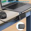 4-Port USB 3.0 Portable Desk Hub,Fixable USB Data Hub 3.0 with 3.3ft/100CM Cable for MacBook, Mac Pro/Mini, iMac, XPS, Surface Pro, Notebook PC, USB Flash Drives, Mobile HDD,Computer and More view 4