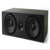 NEUMI CS5 Center Channel Speaker, Dual 5-Inch Woofers, 1-Inch Tweeter, Dark Wood, Single view 1