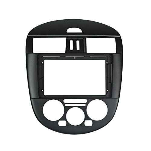 9 inch Car Radio Fascia Frame for Nissan Tiida 2011-2015 DVD GPS Navi Player Panel Dash Kit Installation Stereo Frame Trim Bezel