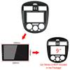 9 inch Car Radio Fascia Frame for Nissan Tiida 2011-2015 DVD GPS Navi Player Panel Dash Kit Installation Stereo Frame Trim Bezel view 4