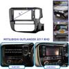 9 inch Car Radio Fascia Frame for Mitsubishi Outlander RHD 2017 DVD GPS Navi Player Panel Dash Kit Installation Stereo Frame Trim Bezel view 2