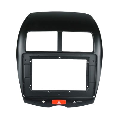 10.1 inch Car Radio Fascia Frame for Mitsubishi ASX 2013-2017 DVD GPS Navi Player Panel Dash Kit Installation Stereo Frame Trim Bezel