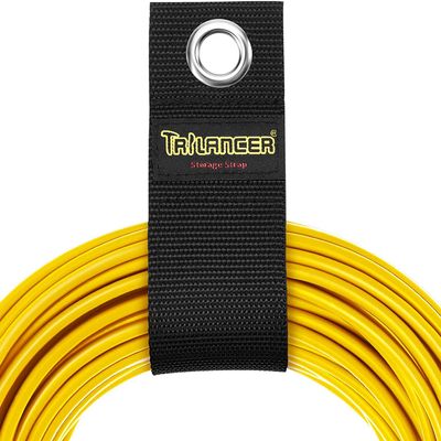 Extension Cord Organizer(Assorted 8 Pack), Cord Holder for Garage Organization and Storage, Heavy Duty Straps for Cables, Garden Hoses, Ropes with Metal Grommet for Hanging on Walls(4L,4XL)