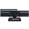 AVerMedia Live Streamer CAM 513-4K 30 fps UHD, Ultra Wide Angle Webcam with Fixed-Focus Glass Lens, for Indoor Lighting, Works with OBS, Zoom, Black view 2