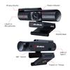 AVerMedia Live Streamer CAM 513-4K 30 fps UHD, Ultra Wide Angle Webcam with Fixed-Focus Glass Lens, for Indoor Lighting, Works with OBS, Zoom, Black view 3