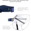 Safety Shield Mask - UV Protection Sun Hat Protects Face Eyes Mouth Skin from Splash - Reusable Goggle Face Visor Transparent - Soft Adjustable Headband - Rotates Desired Angle, Safeguard UV Rays view 4