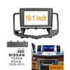 10.1 inch Car Radio Fascia Frame for Nissan Altima 2009-2013 DVD GPS Navi Player Panel Dash Kit Installation Stereo Frame Trim Bezel view 2