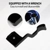 Archuu Black Thumb Grip Aluminum Alloy Thumb Up Hand Grip, Mini Metal Black Hand Thumb Up Grip Camera Plate Handle Grip, for Camera view 3
