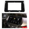 10.1 inch Car Radio Fascia Frame for Nissan Kicks 2018-2019 DVD GPS Navi Player Panel Dash Kit Installation Stereo Frame Trim Bezel view 3