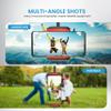 iDance MS1820 Universal Cell Phone Holder with Easy Lock and BT Wireless Remote Control Phone Mount with Clamp Camera and Mobile Phone Holder for Car view 2