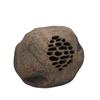 Alpine Corporation 9" Tall Solar Bluetooth Rock Speaker, Weather-Resistant High Fidelity Outdoor Audio System with 50 Foot Range, Brown - Set of 2 view 4