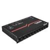 DS18 EQX7 Equalizer 7 Bands with auto Hi/Lo line Selector, Two Rear inputs (Main and Aux), 8 Volts Front, Rear and Sub Output view 2