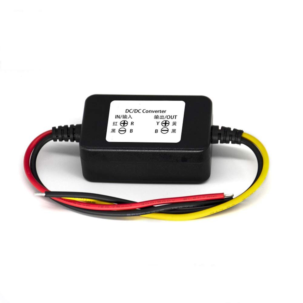 Q-BAIHE 24V to 12V 3A Step-Down DC Converter Power Supply Vehicle Monitoring Power Supply