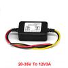 Q-BAIHE 24V to 12V 3A Step-Down DC Converter Power Supply Vehicle Monitoring Power Supply view 2