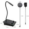 CallToU Window Speaker Intercom System,Dual Way Anti-Interference Intercommunication Microphone Talk Through Glass Window,for Business,Bank,Office,Hospital,Counter,Store,Station,School and More view 4
