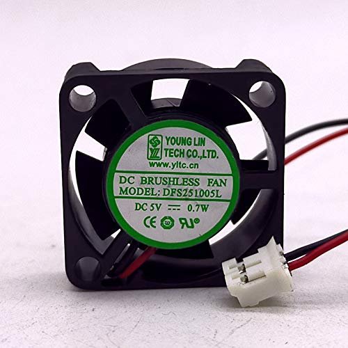 DFS251005L 2510 5V 0.7W Cooling Fan