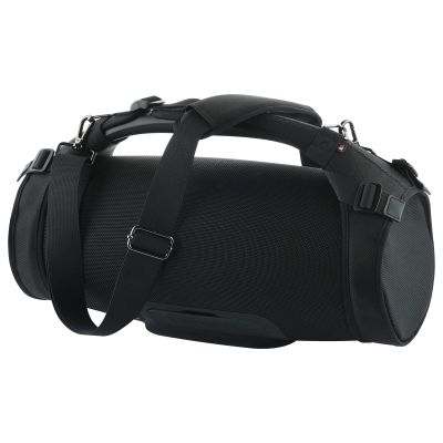 Travel Carrying Strap Compatible with JBL Boombox 2-Waterproof Portable Speaker, TXEsign Shoulder Strap with Two Side Covers Travel Carrying Case Compatible with JBL Boombox (Black without Pouch)