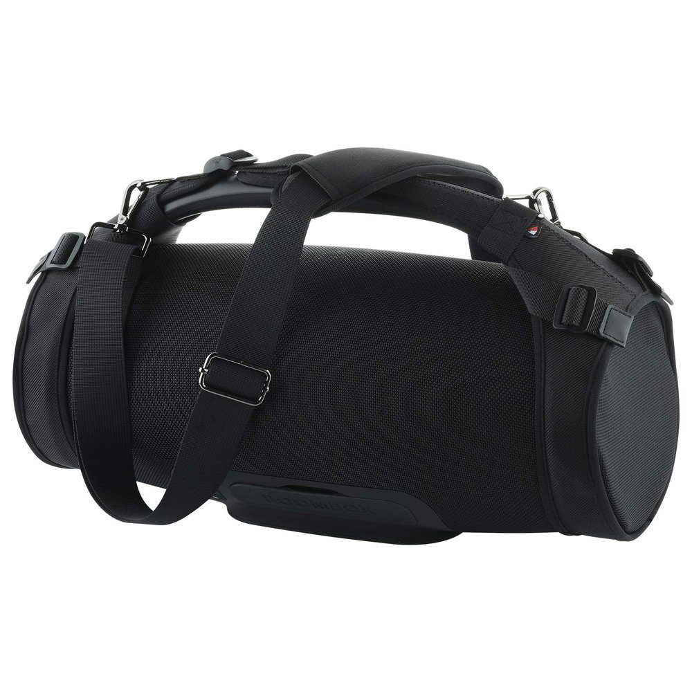 Travel Carrying Strap Compatible with JBL Boombox 2-Waterproof Portable Speaker, TXEsign Shoulder Strap with Two Side Covers Travel Carrying Case Compatible with JBL Boombox (Black without Pouch)