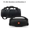 Travel Carrying Strap Compatible with JBL Boombox 2-Waterproof Portable Speaker, TXEsign Shoulder Strap with Two Side Covers Travel Carrying Case Compatible with JBL Boombox (Black without Pouch) view 2